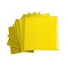 Tenedos 4" x 4-1/4" Yellow Glossy Ceramic Tile – Box