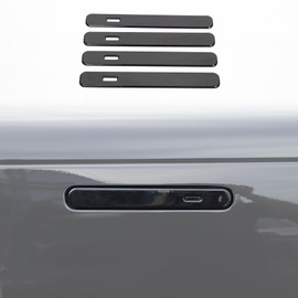 HAPPYHORSE Car Exterior Door Handle Cover Trim Compatible with Land Rover Range Rover VELAR 2017-2025 Car Outside Door Handle Outer Trim Cover Protector Cover Decoration Accessorie (Piano Black)