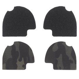 Bifrost Gear Next Gen Hook & Loop Panels + Fuzz Cover Set compatible with Peltor Comtac Headsets (Multicam Black)
