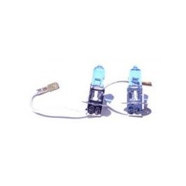 55w Super White 1 Pair of Xenon Fog Light Bulbs for 89 90 91 92 93 94 95 96 97 98 Galant / 02 03 04 Lancer (Set of 2 H3)