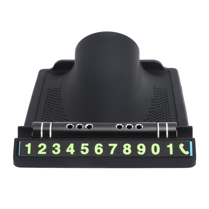 Central Console Dashboard Clock Parking Phone Number Card Aromatherapy Tube