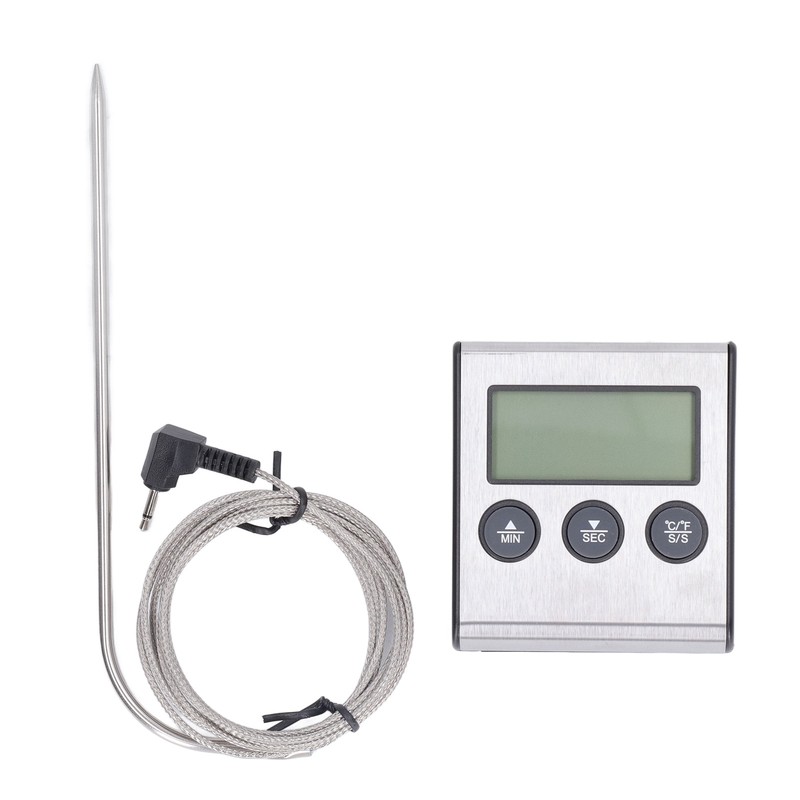 Meat Thermometer Electronic with Probe Digital Oven for Cooking Kitchen