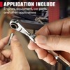 CROM 1/4-inch Mini Ratchet Wrench - Use As 1/4 Bit