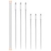 7 Pack 10"/12" Upholstery Needle and Stroage Tube, Large Sewing