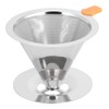 304 Stainless Steel Integrated Coffee Filter Paperless Reusable Coffee Filter