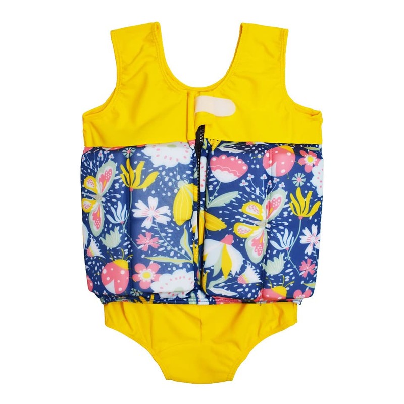 Splash About Kids Floatsuit with Adjustable Buoyancy, Ladybird, 1-2 Years