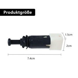 VZU Brake Light Switch 4-Pin Replacement Part 7700414988 4545450214 for Renault Thalia Clio Espace Laguna Kangoo Twingo Trafic 2 Master 2