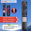 for TCL-Google-TV-Remote Control Replacement,RC813 Compatible with TCL Smart TVs QM8/QM7/S5/S4/S3/Q7/Q6/Q5