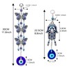 Turkish Blue Evil Eye Evil Eye Nazar Boncuk Butterfly Hamsa