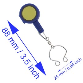 LBTODH 4 PCS Fishing Knot Tying Tool Convenient Fishing Line Cutter Blue Fishing Accessories for Tying Knots and Cutting Fishing Lines