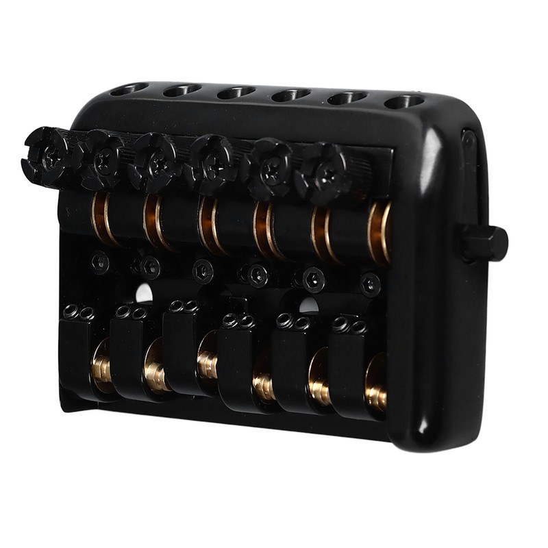 Headless Guitar Bridge Tailpiece Fixed 6 String Electric Guitars Roller
