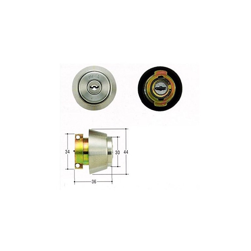 MIWA PR LA/DA Replacement Cylinder Bronze