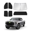Canvcle Windshield Sun Shade for 2022-2025 2026 Toyota Tundra Sunshade