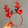 KFZR Christmas Headbands Glitter Elk Antlers Hair Bands Sequin Reindeer