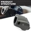 CROSSDESIGN Steering Column Cover Assembly Compatible with Toyota 4Runner Pickup