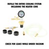 OEMTOOLS 27066 Coolant System Refiller Kit, 3 Adapters | Remove