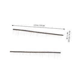 Healeved 10pairs Training Eyelash Strips for Grafting Lashes for Beginners for Salons and Training Sessions