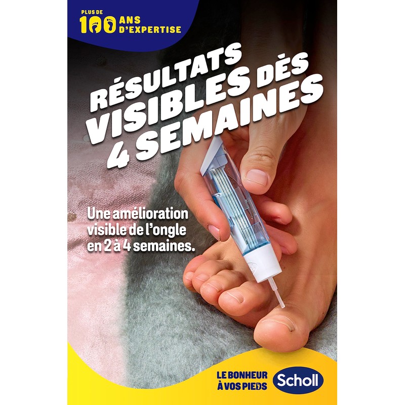 Scholl – 2-in-1-Lösung für beschädigte Nägel, von Mycoses