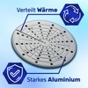 Aluminium Simmer Plate for Gas Hob Diameter 200 mm -
