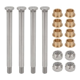 AUTOVIC Door Hinge Pin and Bushing Repair Kit Compatible with Ford F150 F250 F350 1973-1979, Compatible with Ford Bronco 1978-1979 (1 pair)