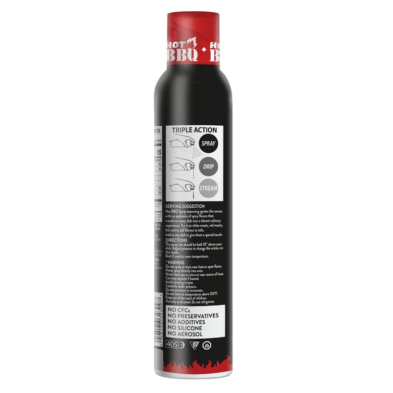 Mantova Hot BBQ Spray – Oil Infused with Smoky and
