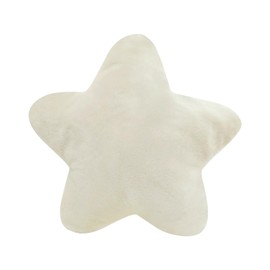 Comforso Plush Pillow Star Shape Throw Pillow Plush Floor Pillow Cushion 30cm / 11.8 inches Sofa PillowsPlush Star Shaped Cushions Decoration for Birthday Kids Boys Girls Adults (White)