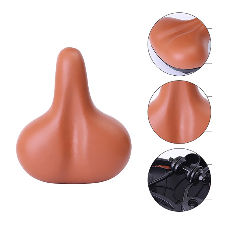 TAHUAON Comfortable Extra Wide Bicycle Saddle with Suspension Great Replacement