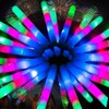 WQAPVHBG 32 Pcs Foam Glow Sticks Bulk,Glow Foam Sticks with