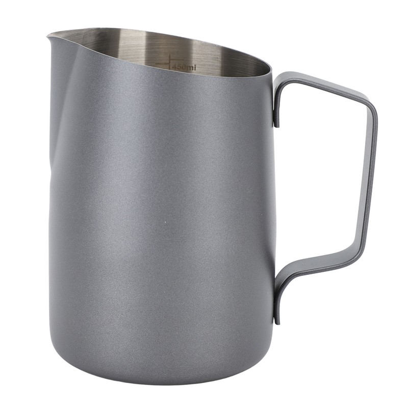 Milk Frothing Pitcher 450ml 201 Stainless Steel Inner Scale Coffee