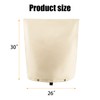 Insulated Backflow Preventer Pouch - Outdoor Pipe Insulation for Winter,