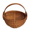 Amish Handmade Medium Melon Basket (NATURAL)