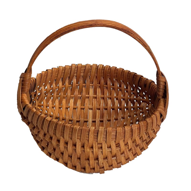 Amish Handmade Medium Melon Basket (NATURAL)