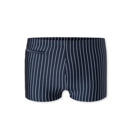 Schiesser Men's Comfort with Leg Swimming Trunks, Admiral