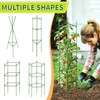 SORANGEUN 6 Pack Tomato Cages for Garden, 48” Metal Tomato