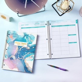 Student Planner 2024-2025 - School Planner with Stickers, July 2024- June 2025, 9" x 11", 2024-2025 Student Planner/Academic Planner with Thick Paper