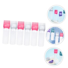 Baluue 12 Pcs Hair Dye Bottle Root Applicator Bottle for Hair Root Comb Applicator Bottle for Hair Coloring Hair Coloring Applicator Root Bottle Applicator for Hair Dye Root Bottle Comb