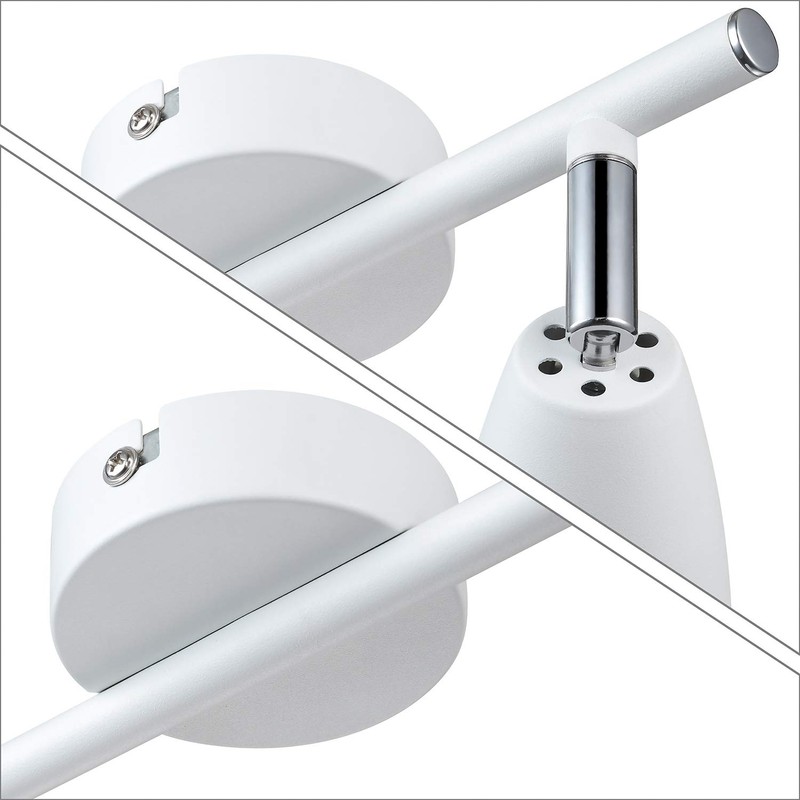 IMPTS, Ceiling Spotlight, Swivelling, White, GU10 LED, 250 lm, 230