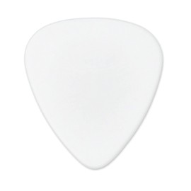 Celluloid White Guitar Or Bass Pick - 0.71 mm Medium Gauge - 351 Shape - 6 Pack