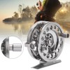 Outdoor Metal Ice Fishing Rod Front Wheel Right Hand Reel