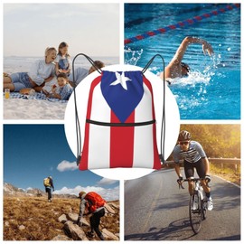 Famame - Mochila con cordón para gimnasio, compras, playa, deportes, yoga, multicolor4, Una talla, Mochilas con mochila