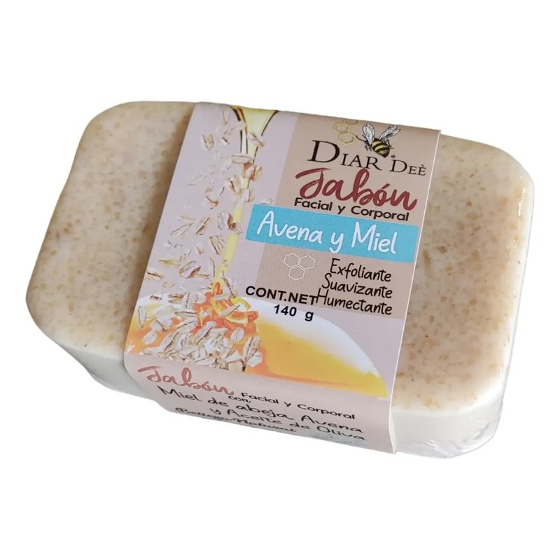 Jabones Artesanales, Glicerina, Jabón Miel De Abeja 5 Pzas