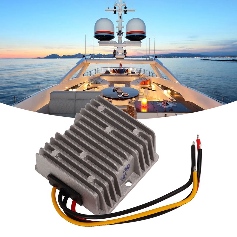 DC Buck Converter Waterproof 8‑40V to 12V 6A 72W Automatic