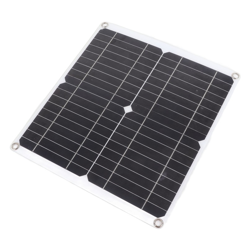 Solar Panel Kit 20W 12V Monocrystalline IP65 Waterproof DIY Solar