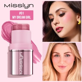 Misslyn Multi Stick Contouring Face for Lips, Eyes and Cheeks, Highlighter and Moisturising Cream - Set of Two Sticks