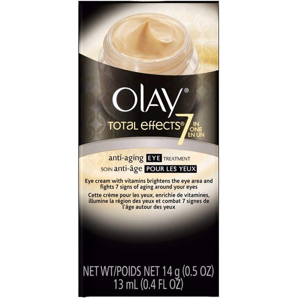 OLAY Total Effects Anti-Aging Eye Transforming Cream 0.5 oz (Pack of 4)