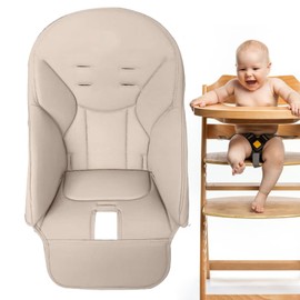 High Chair Cushion, Baby Dining Chair Covers, PU Leather High Chair, Multifunctional Seat Covers with Padding, Highchair Insert for Peg Perego, Baoneo, Kosmic Jan?