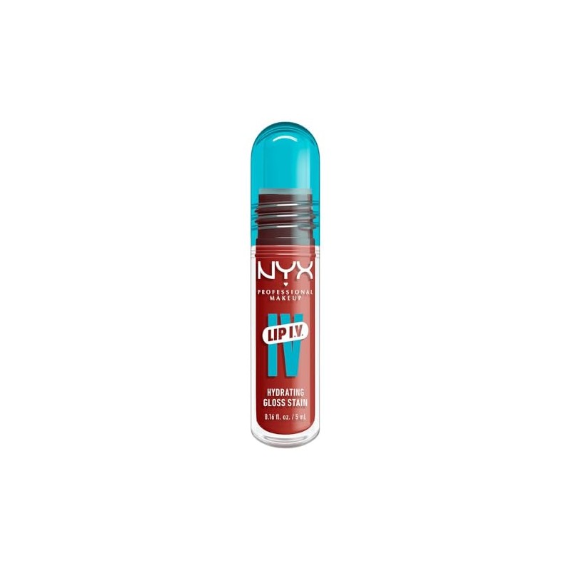 NYX Professional Makeup, Lip Iv Gloss Sérum Hidratante - Tono