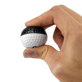 Izzo Tru-Spin Soft Flight Practice Golf Balls 12 Count, Two-Toned Foam Golf Practice Ball