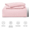 Love's cabin California King Size Quilt Bedding Set Pink Bedspreads