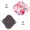 GLEAVI Toallas Sanitarias Lavables de Fibra Bambú Toallas Absorbentes Reutilizables
